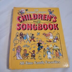 VTG 1985 The Readers Digest Childrens Songbook Hardcover Spiral Bound Music Book